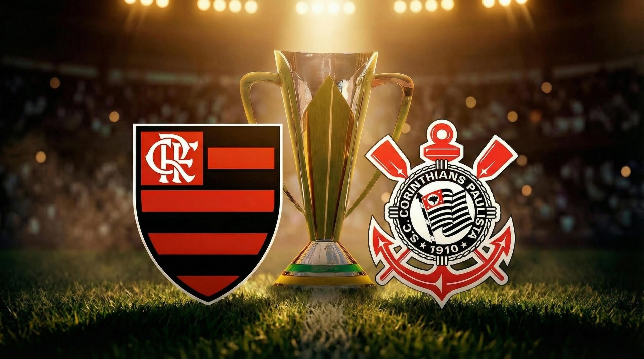 Estrela Bet palpite Flamengo x Corinthians – Supercopa do Brasil 2026