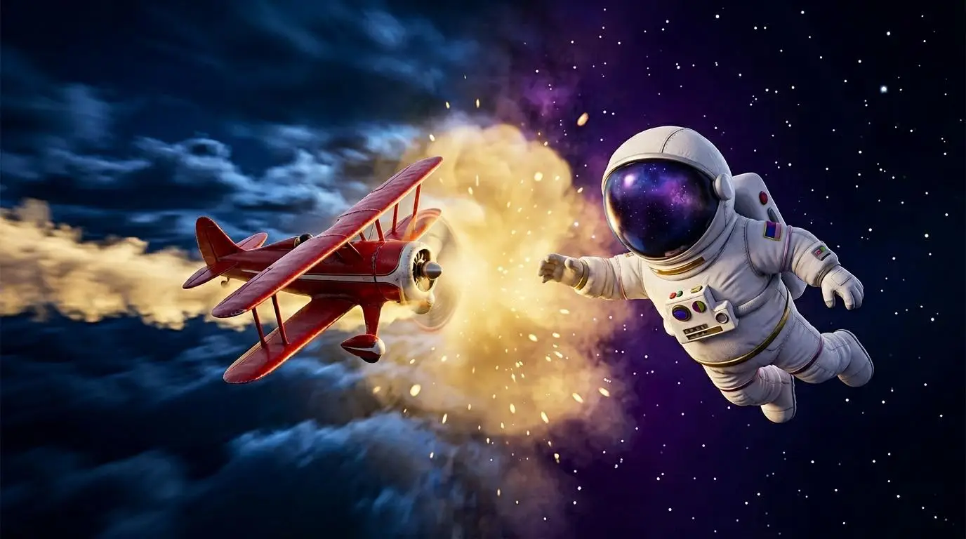 Aviator x Spaceman — qual crash game é melhor?